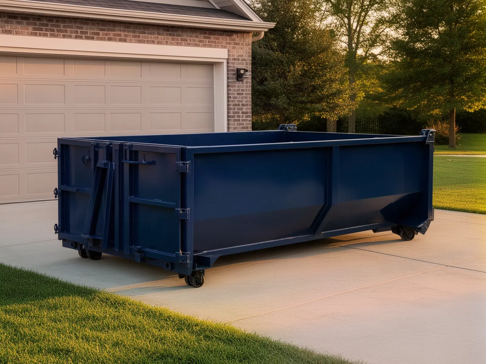 Roll-off dumpster from Peterson & Hester Dumpster Rental in Auburn, CA